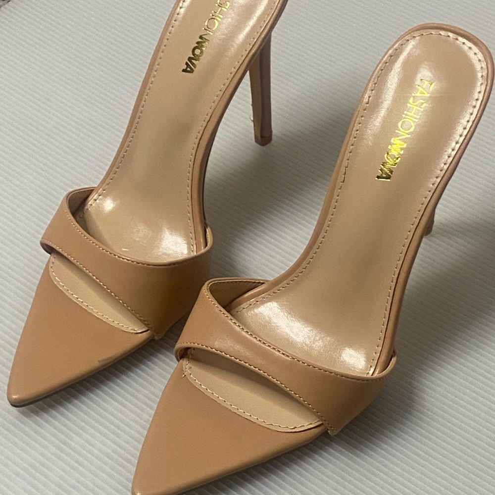 Fashion Nova Nude Heels